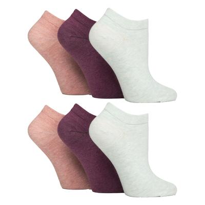 6er Pack Damen Diabetiker Trainingssocken | Extra breite Socken für geschwollene Füße Image