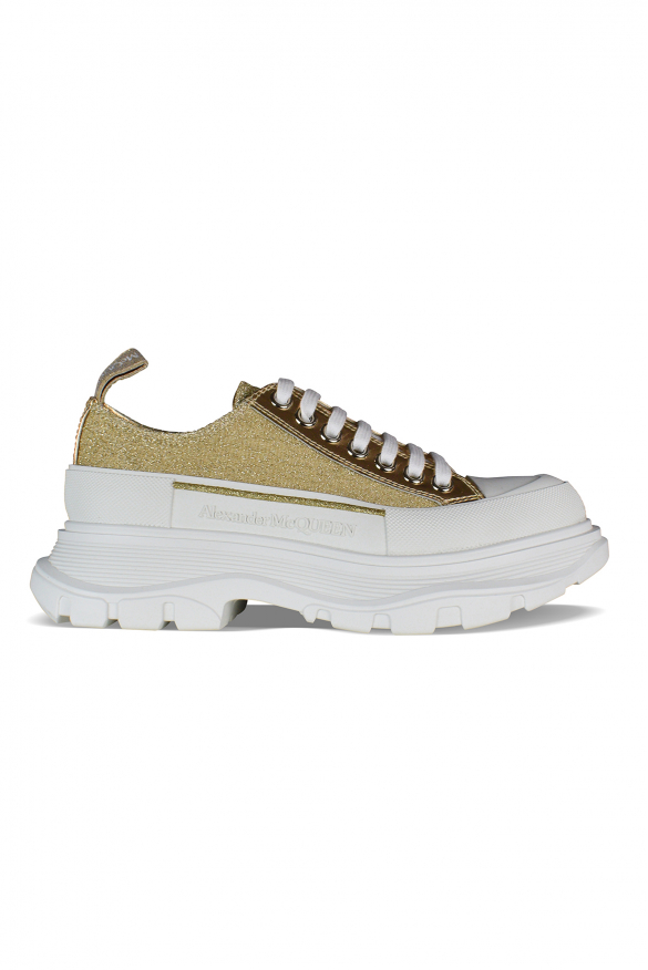 Alexander McQueen Sneakers Tread Slick Gelb Image
