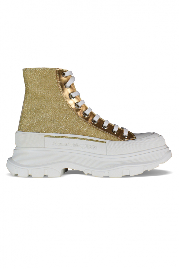 Alexander McQueen Sneakers Tread Slick Gelb