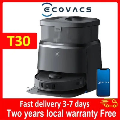 Roboter Staubsauger Mopp Ecovacs T30 Deebot Omni, Staubsauger und Mopp, 11000pa Vakuum Power mit Image
