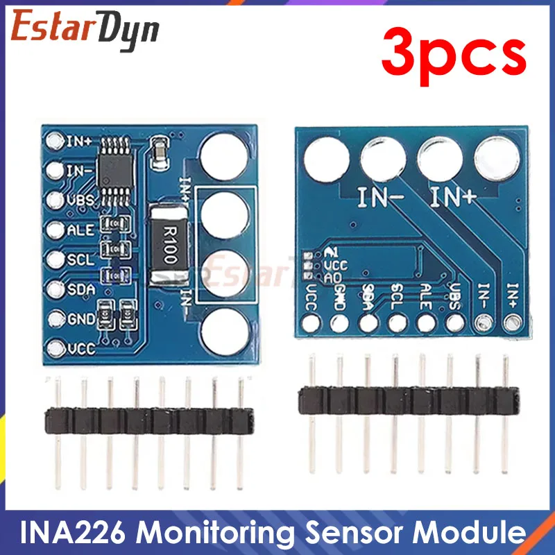 3 Stück INA226 IIC I2C-Schnittstelle Bidirektionales Strom-/Leistungsüberwachungssensormodul CJMCU-226 Image