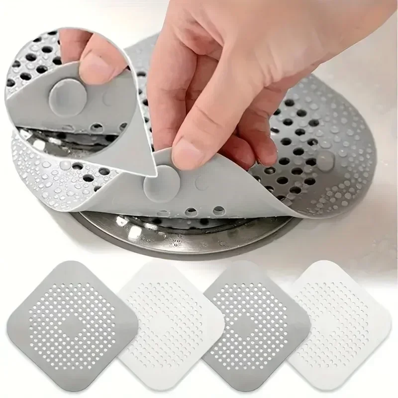4 stücke Haar Filter Dusche Ablauf Stecker Küche Waschbecken Filter Waschbecken Sieb Badewanne Dusche Boden Ablauf Stopper Hause Dusche Zubehör