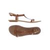 Clarks Damen Sandale, Gr. 43, braun, Leder