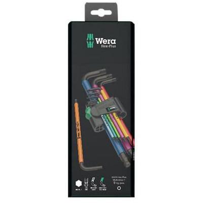 Wera 9-tlg. Sechskantschlüssel-Satz »BlackLaser«