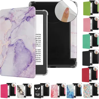 TPU Clear Back Ebook Case Shockproof TPU Shell for All New Kindle Basic 2024 11th Generation 2022