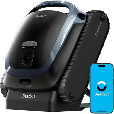 Beatbot AquaSense 2 Cordless Robotic Pool Vacuum Cleaner, Smart Surface Parking, Double-Pass