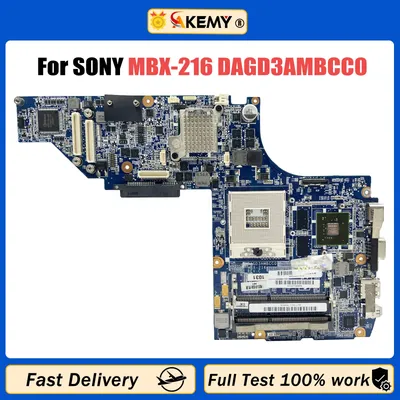 AKEMY MBX-216 Mainboard For Sony VPCS13X9E PCG-51513M VPCS1 Laptop MOTHERBOARD DAGD3AMBCC0 A1795845A