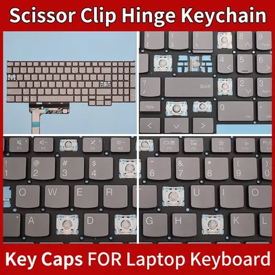 Replacement Keycaps Scissor Clip Hinge For Lenovo ThinkBook 16P G2 ACH, 16P G4 IRH, G3 ARH key caps