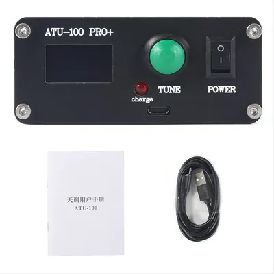 M18K-ATU-100 Pro+ 1.8-55Mhz Automatic Antenna Tuner Multi-Function Convenient 0.96 Inch Finished
