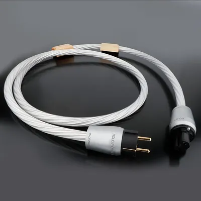 Nordost ODIN 2 Power Cable HiFi OCC EU/US/UK Power Wire C15 C19 20A Plug Schuko Wire Amplifier Audio Silver Plated Power Cable