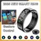 LED Display Screen Smart Ring For Xiaomi Heart Rate Blood Oxygen Monitor Smartring Men Women