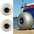 2 pezzi carrello da spiaggia ruota 296x180x10.5mm 12 pollici palloncino in PVC pneumatico per kayak carrello da campeggio ruota sostituire accessori