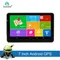 7 pouces Android voiture GPS Navigation camion GPS Navigation 1GB + 16G Wifi Auto véhicule GPS