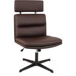 Chaise de bureau Futurefurniture Chaise de bureau sans accoudoirs en simili cuir, chaise de bureau