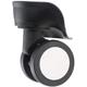 Swivel Spinner Caster,Swivel Wheels Replacement,2 Pieces A08# Suitcase Luggage Wheels Replacement Swivel Mute Casters for Trolley Black - Easy Installation casters