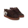 Sneaker DC SHOES "Court Graffik", Gr. 13(47), braun, gum, 57.05% Leder, 28.2% Synthetikmaterial, 13.87% Polyester, 0.88% Textil, Schuhe