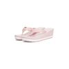 Dianette TOMMY HILFIGER "TH STRIPES WEDGE BEACH SANDAL", Damen, Gr. 39, rosa (rose), Textil, modisch, Schuhe, Zehentrenner, Sommerschuh mit gestreifter Innensohle