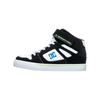Sneaker DC SHOES "Pure High-Top EV", Kinder, Gr. 11(28), schwarz, weiß, grün, Obermaterial: Leder / Futter: Textil / Außensohle: Gummi, Schuhe