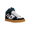 Sneaker DC SHOES "Pure High-Top EV", Kinder, Gr. 3(34), schwarz, grün, weiß, Obermaterial: Leder / Futter: Textil / Außensohle: Gummi, Schuhe
