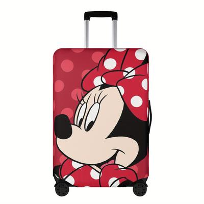 TEMU 1pc Mouse Luggage Cover Vintage Luggage Cover, Elastic Luggage Covertravel Suitcase Cover, Trolley Duffle Case Travel Accessories,valentine's Day Gifts, Gifts For Her Image