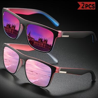 TEMU 3 Pairs Of Retro Colorful Fashion Glasses For Men, , And Lens, Decorative Fashion Glasses Image