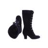 Chie Mihara Damen Stiefel, Gr. 37, schwarz, Leder