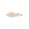 Zehentrenner CALVIN KLEIN JEANS "THONG+ TPU METALLIC", Damen, Gr. 38, rosa (rosegoldfarben), Synthetik, metallic, Basic, Schuhe, Sommerschuh, Badeschuh, Schlappen, Strandschuh mit Zehensteg