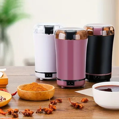 Multi-functional Coffee Bean Grinder Small Household 150W Pulverizer 304 Stainless Steel Tank