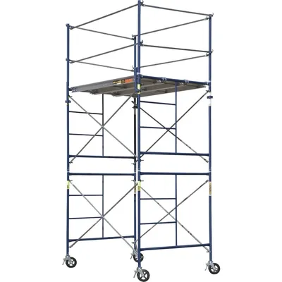 Complete 2-Section High Tower Scaffolding System, Model Number