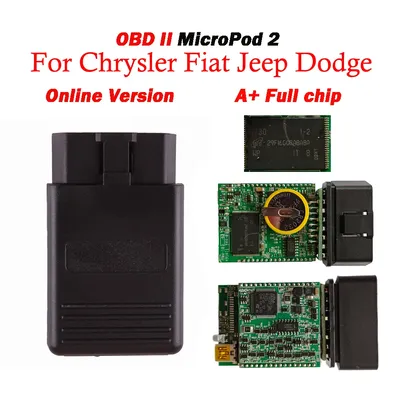 MicroPod For Chrysler Fiat Jeep Dodge Obd2 Scanner 2 Professional Diagnostic Car Repair Tool