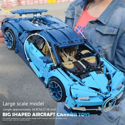 3599PCS Bugattied Super Sport Auto Baustein Modell Racing Fahrzeug Hypercar Montieren Modell Ziegel Spielzeug Kinder Erwachsene Für Geschenke Image
