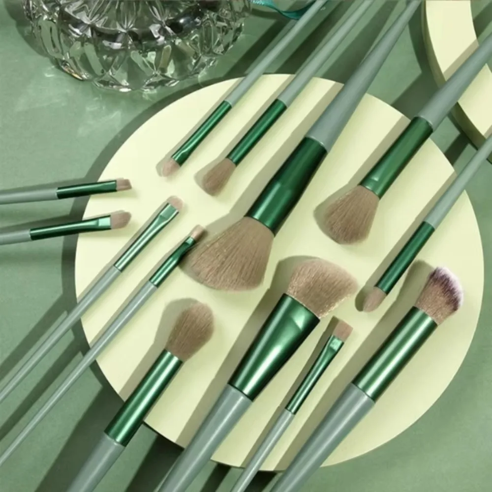 13 stücke Weichen, Flauschigen Make-Up Pinsel Set Kosmetik Weiches Haar Pulver Rouge Pinsel Foundation Lidschatten Make-Up Pinsel Schönheit Werkzeuge