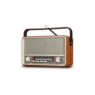J-120 Retro Vintage Radio mit Bluetooth, Radio Portable AM FM, Transistor Radio Stecker in Wand