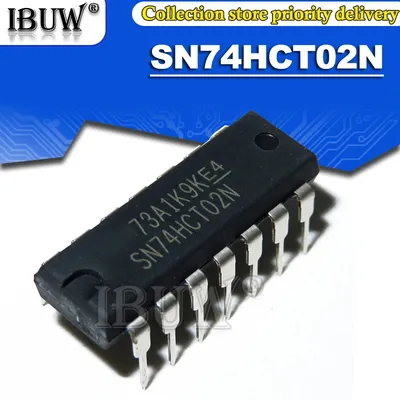 10 Stück sn74hct02n dip14 sn74hct02 74 hct02n 74 hct02 dip integriert ic Image