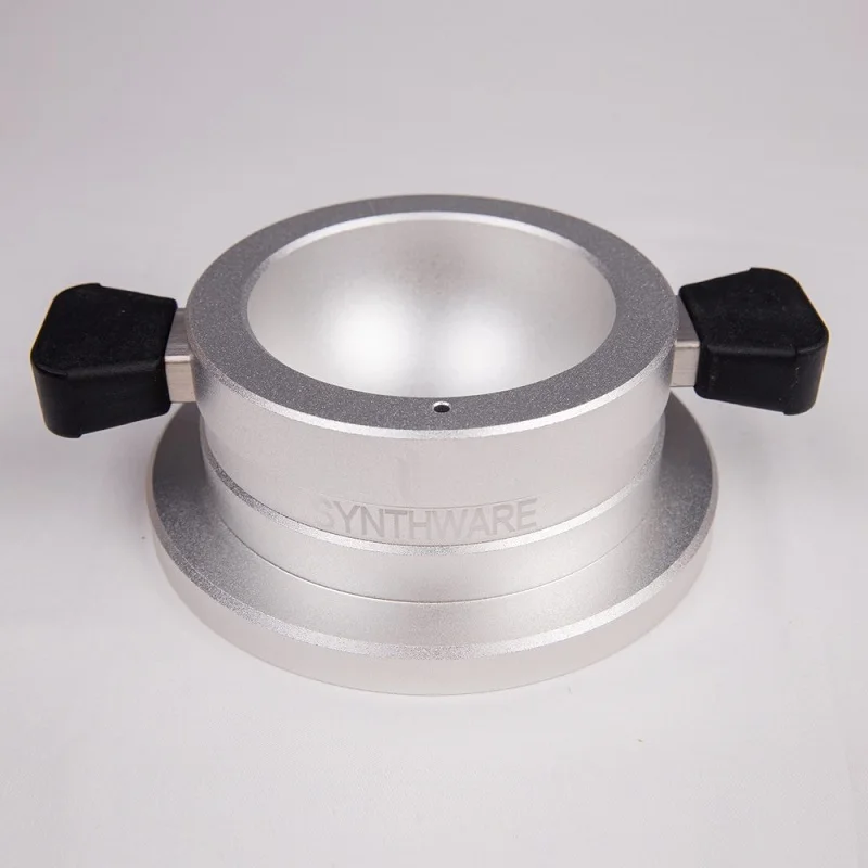 SYNTHWARE Heizblock aus Rundkolben, 50 ml/100 ml/250 ml/500 ml/1000 ml/2000 ml, Heizmodul, Holzgriff mit Gummi Image