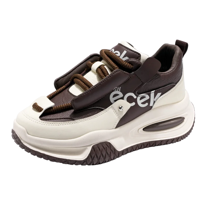 Lässige Sportschuhe für Herren, dicke Sohle, rutschfest, atmungsaktiv, bequem, modisch, vulkanisierte Herrenschuhe, große Größe