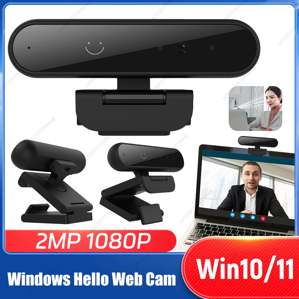 Identifikation Login Webkamera 1MP 720P/2MP 1080P für Windows Hello USB Computer Webcam Integriertes Mikrofon Computer Webkamera Image