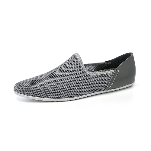 Herren Mesh Slip-On Loafer – ultraleichte Freizeitschuhe für Strand, Autofahren und Sommerfreizeit Image