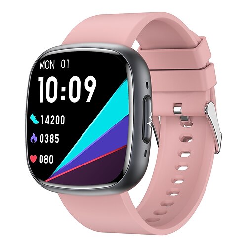 696 ET593 Smart Watch Fitness Tracker Schlafmonitor Bluetooth Anruf Erinnerung Android iOS 40mm 1.75 Image