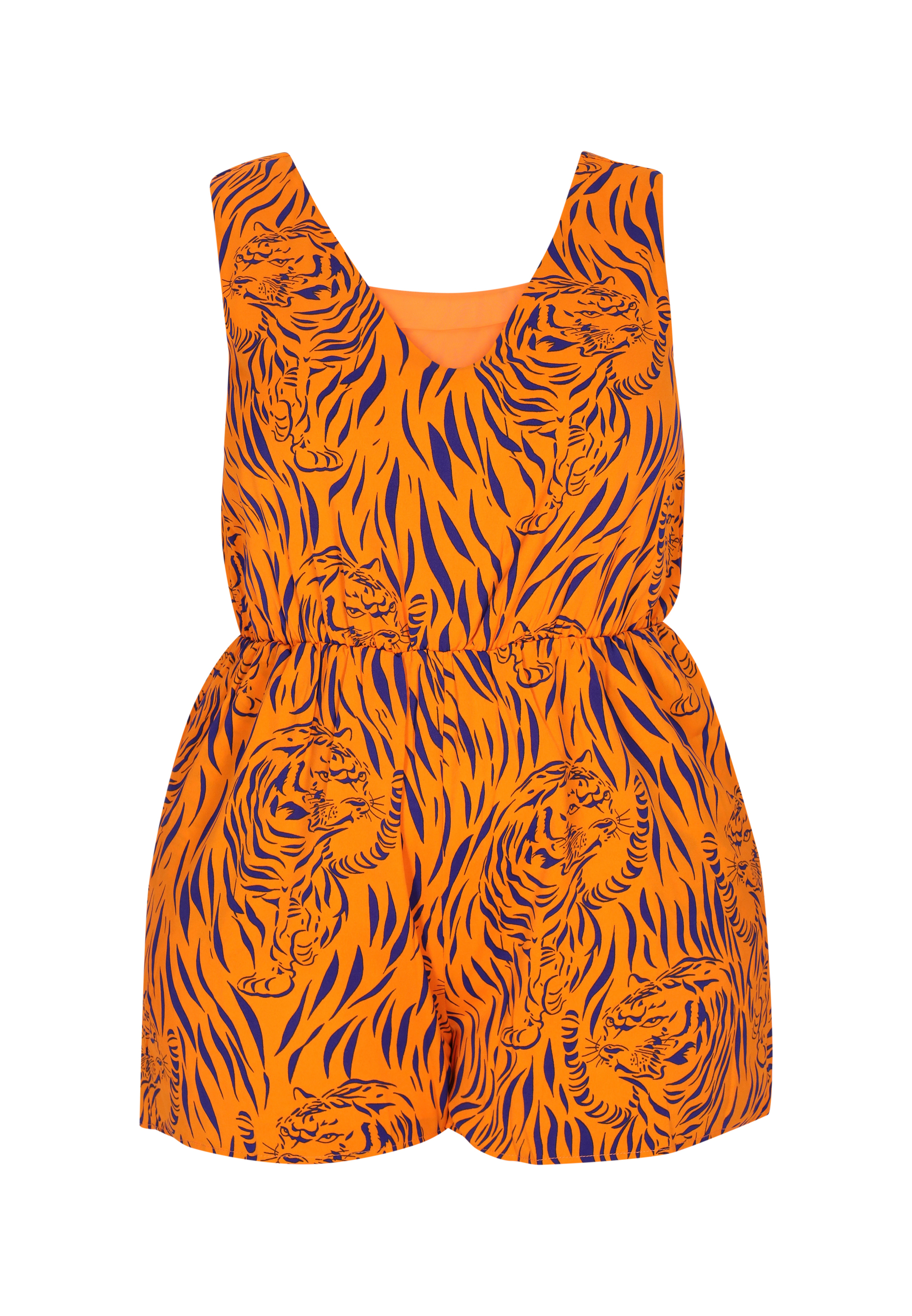 Mymo Overall in großen Größen Frauen orange Image