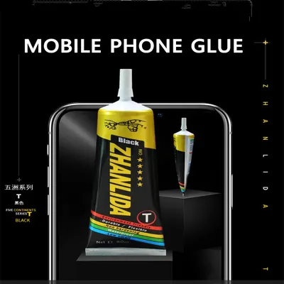 15ML 50ML 80ML Mobile Phone Glue Black Soft Repair Adehsive for Apple Phone Warping screen Leakage