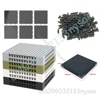 Wholesale New 16x16 Pixel Art Building Block Baseplate 65803 Compatible with 98138 Small Particles