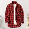 Camicia scozzese da uomo Camicia da uomo vestibilità ampia Camicia da uomo con stampa scozzese