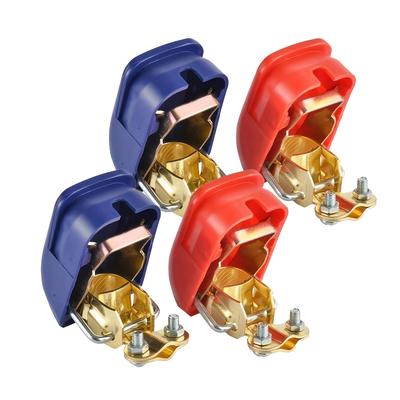 TEMU Quick-release Battery Terminals, Battery Clamps, And Battery Posts With Protective Covers. Image