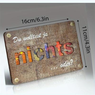 TEMU Modern Wooden Money Gift Box, , Suitable For Men And Women, For Birthday, Wedding, Travel, Festival, Communion, With Adult Novelty Party Gift Image