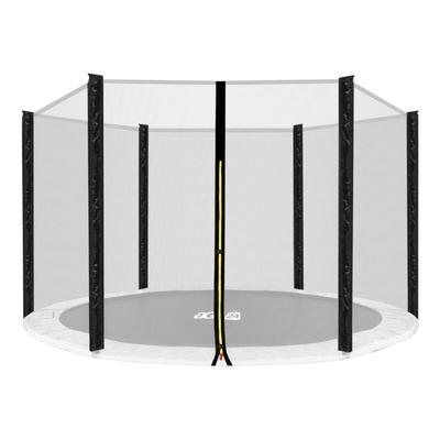 Aga Sicherheitsnetz für Trampolin 400 cm für 6 Stangen Schwarzes Netz / Schwarz Image