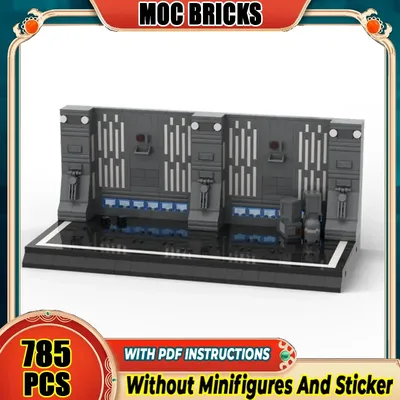 Star Movie Series Moc Bausteine Der kaiserliche Soldat Ausstellungsmodell Technologie Modularer Block Konstruktion DIY Montagespielzeug Image