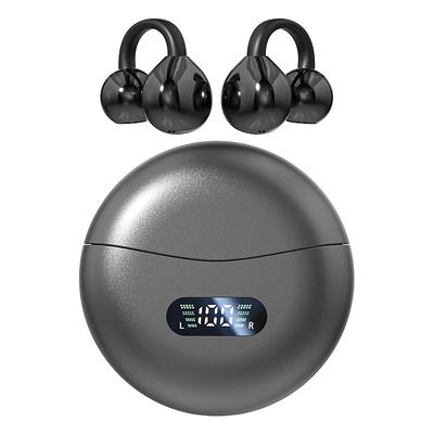 M79 Hands Free Telephone Driving Headset Ear Clip Bluetooth 5.3 Stereo Surround sound HIFI for Yoga Fitness Gym Workout Mobile Phone