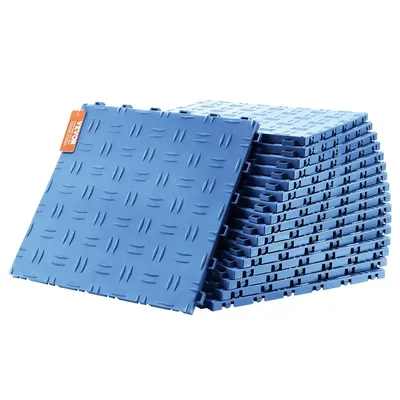 Garage Tiles Interlocking 12 x 12 x 0.53 inch 50 Pack Garage Floor Covering Tiles NonSlip
