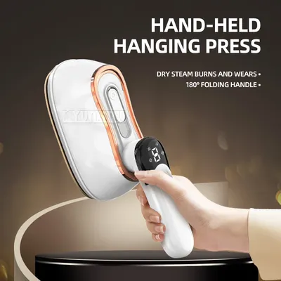 Household Intelligent Handheld Iron Foldable Portable Electric Mini Steam Ironing Cleaner Machine